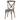 Cross Back Dining Chair