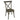 Light Oak Cross Back Dining Chair